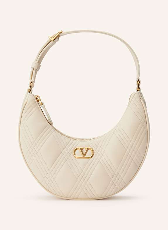 VALENTINO GARAVANI Hobo bag QUILTIE 67 MINI CREAM