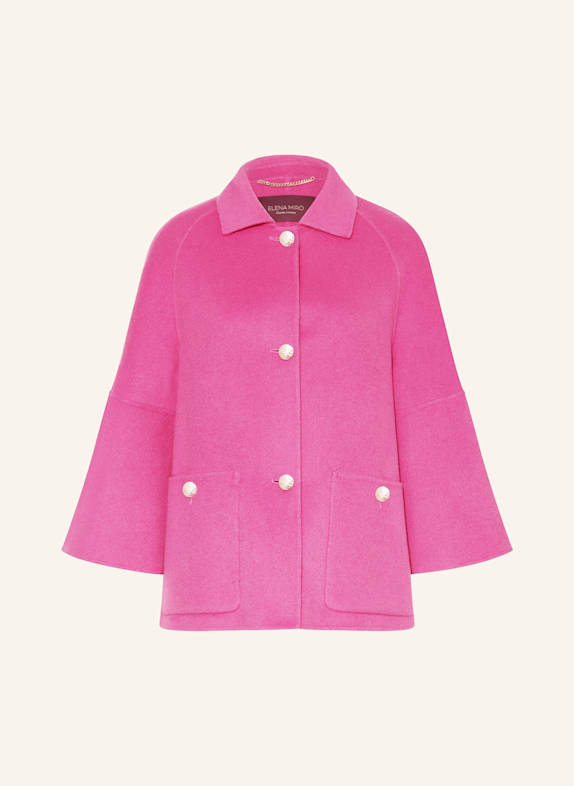 ELENA MIRO Kastenjacke mit 3/4-Arm PINK