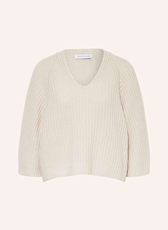 IRIS von ARNIM Cashmere-Pullover FALLOU mit 3/4-Arm BEIGE