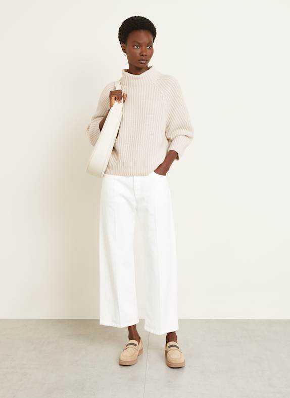IRIS von ARNIM Kasjmier trui FALLOU BEIGE