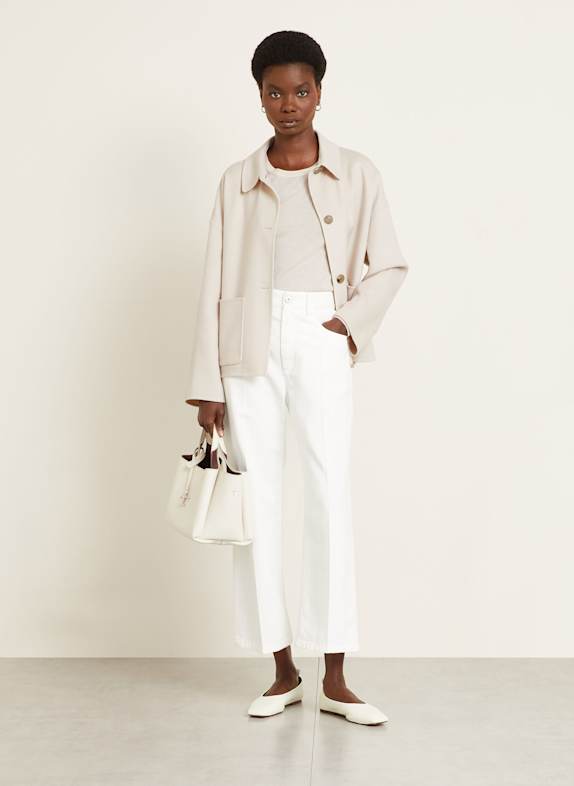 IRIS von ARNIM Cabanjacke DAVIA mit Cashmere CREME