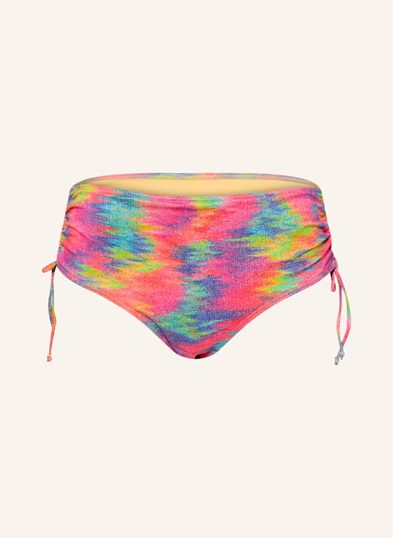 PrimaDonna CAIRO high-waist bikini bottoms with glitter thread PINK/ BLUE/ GREEN
