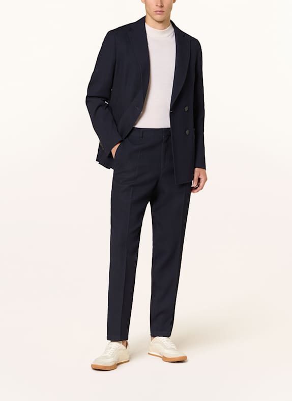 BOSS Anzugshose PERIN Tapered Fit DUNKELBLAU