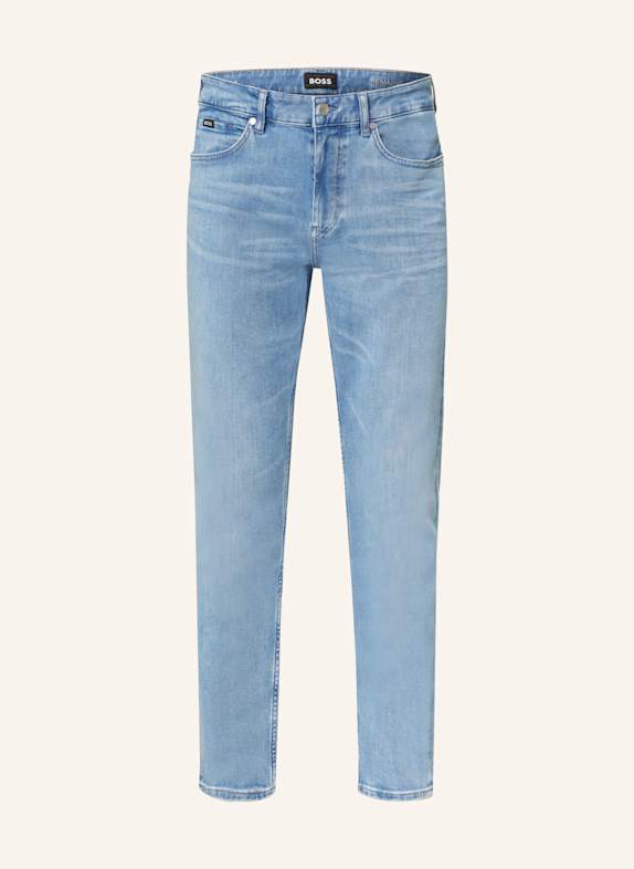 BOSS RE.MAINE extra slim fit jeans 444 TURQUOISE/AQUA