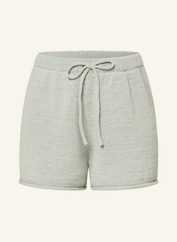 LEZU Strickshorts DARIA HELLGRÜN