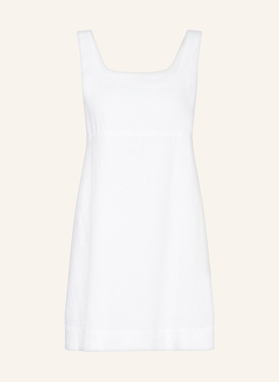 LEZU Robe en lin ZELDA BLANC