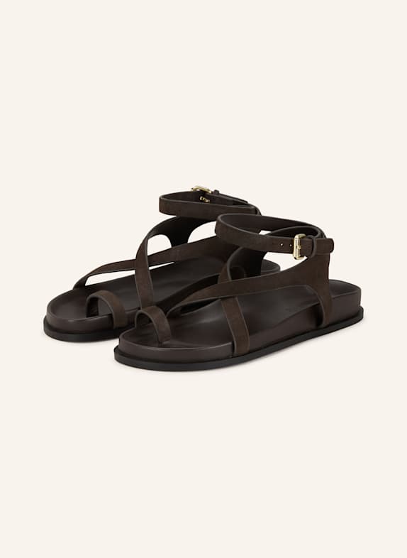A.Emery Sandals THE JALEN DARK BROWN