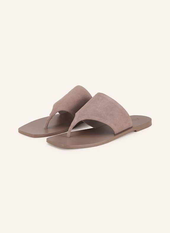 A.Emery THE PATON flip flops TAUPE