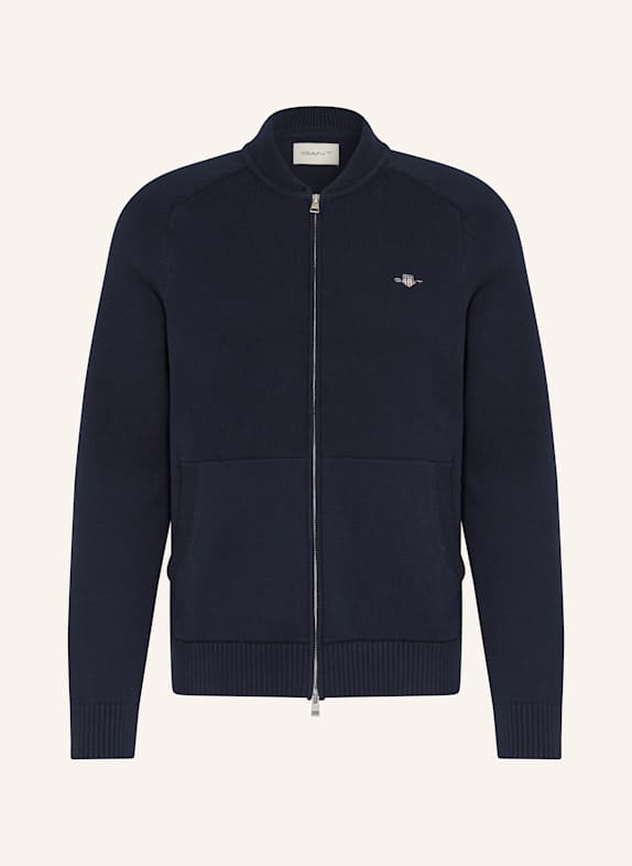 GANT Strickjacke DUNKELBLAU
