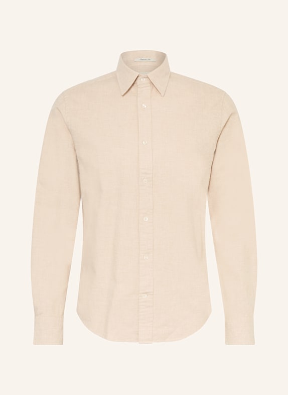 GANT Flanellhemd Regular Fit ECRU