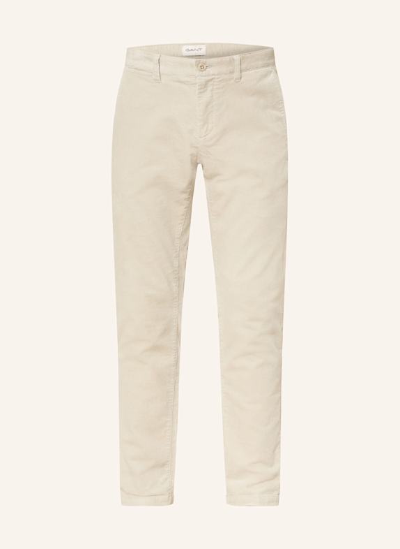 GANT Cordchino Slim Fit BEIGE