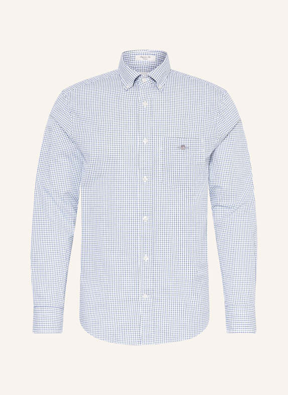 GANT Hemd Regular Fit DUNKELBLAU/ GRÜN/ WEISS