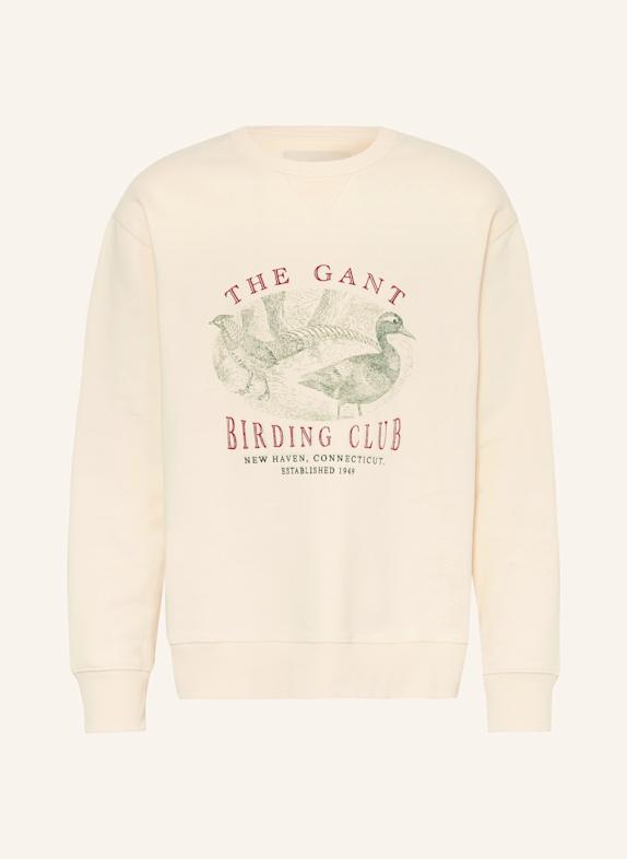 GANT Sweatshirt ECRU
