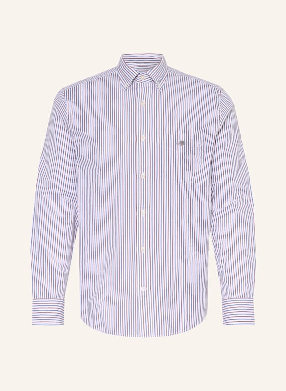 GANT Hemd Regular Fit WEISS/ DUNKELBLAU/ DUNKELROT