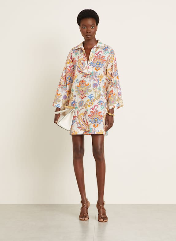 ETRO Dress WHITE/ RED/ LIGHT GREEN