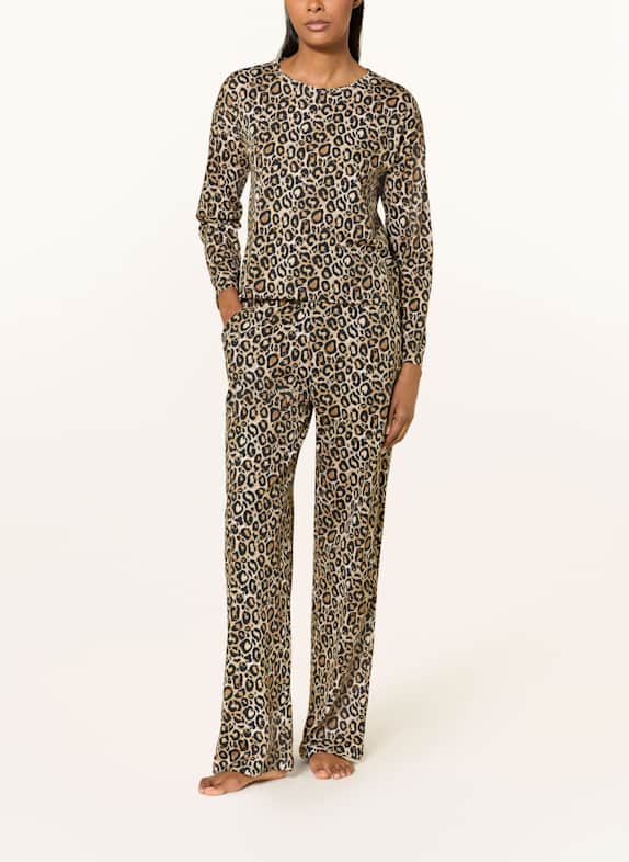 darling harbour slaapshirt leo print klein