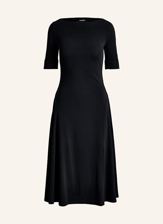 LAUREN RALPH LAUREN Jerseykleid SCHWARZ