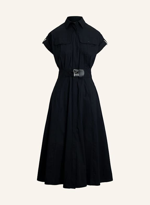 LAUREN RALPH LAUREN Hemdblusenkleid SCHWARZ