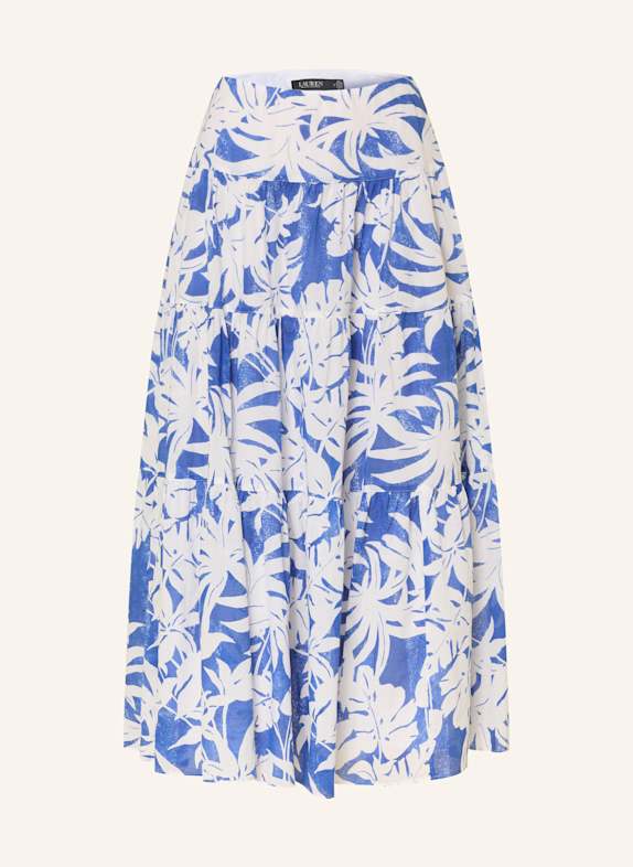LAUREN RALPH LAUREN Skirt ECRU/ BLUE