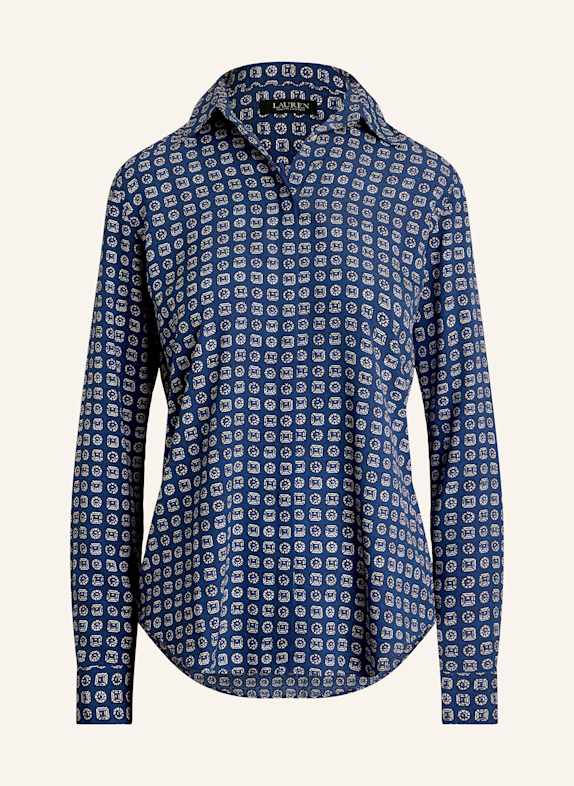 LAUREN RALPH LAUREN Shirt blouse BLUE/ WHITE