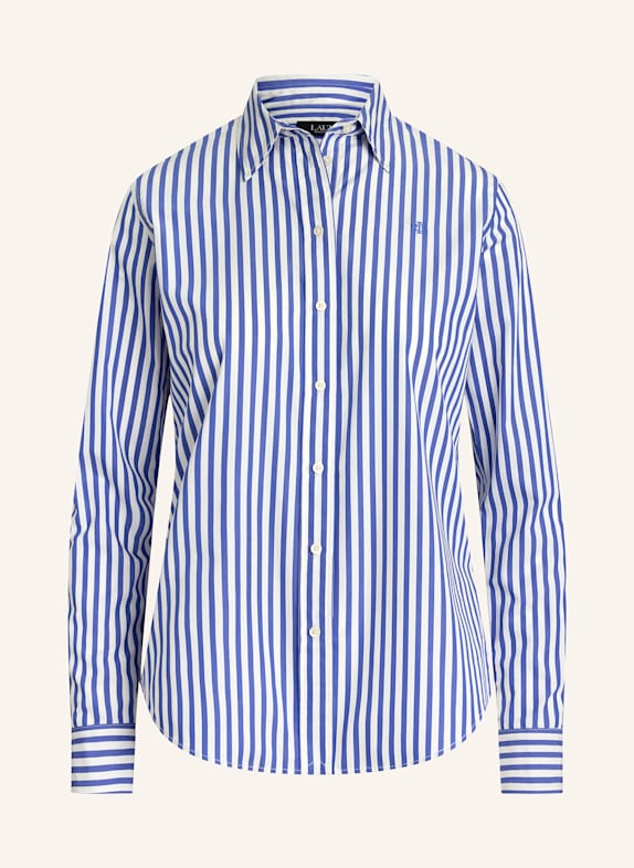 LAUREN RALPH LAUREN Shirt blouse DARK BLUE/ WHITE