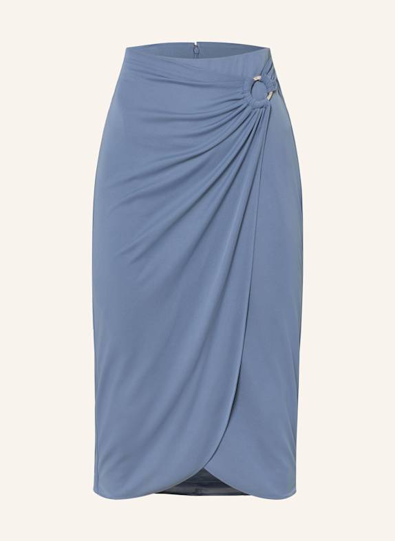 LAUREN RALPH LAUREN Skirt in wrap look BLUE