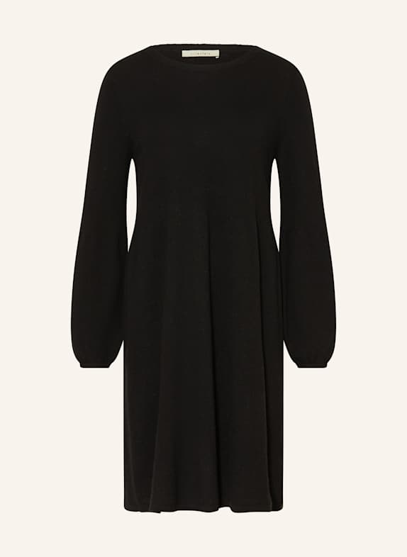lilienfels Robe en maille avec cachemire NOIR