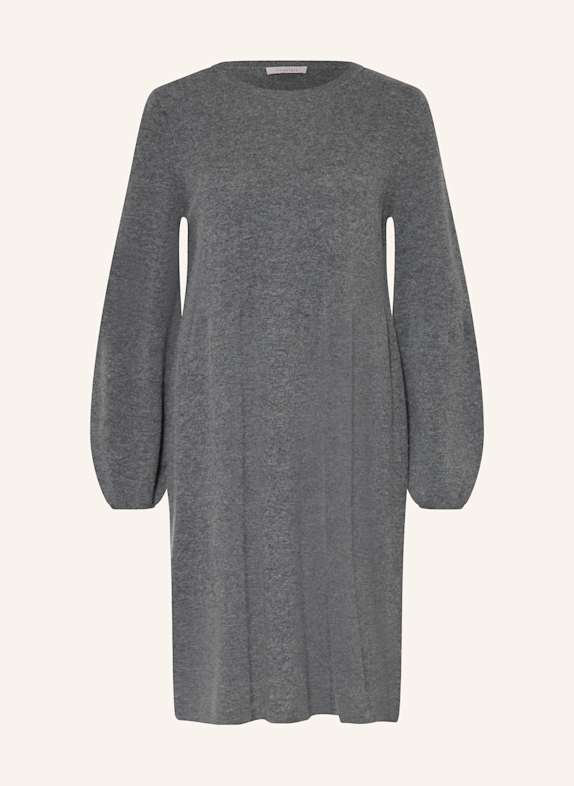 lilienfels Robe en maille avec cachemire GRIS FONCÉ