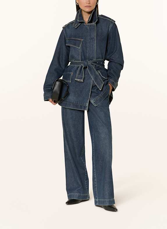 CLOSED Wide Leg Jeans WRENNA DBL MØRKEBLÅ