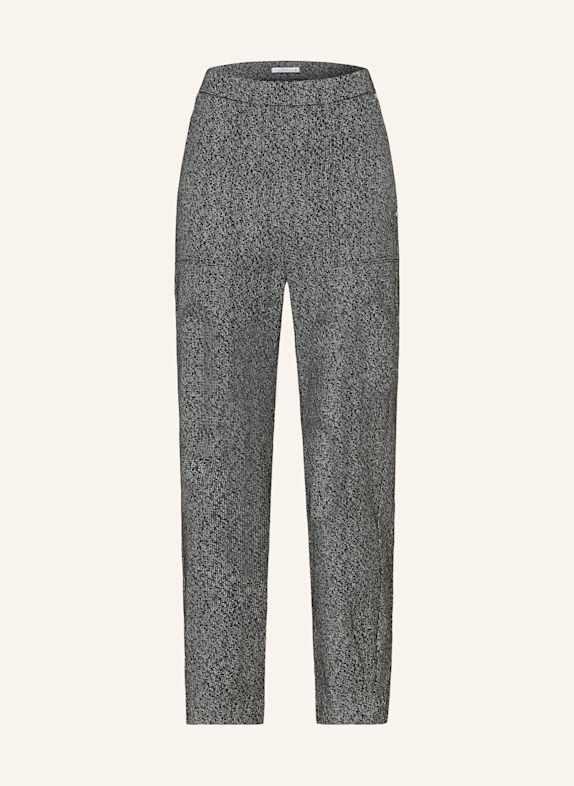 MAC DAYDREAM Trousers TWIST BLACK/ LIGHT GRAY