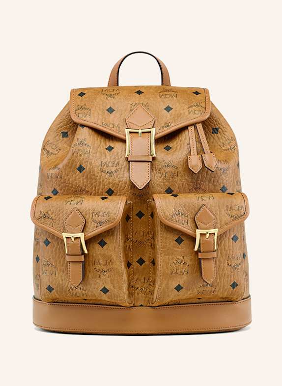 MCM Rucksack AREN SMALL COGNAC