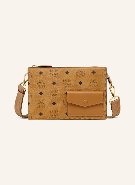 MCM Umhängetasche AREN SMALL COGNAC
