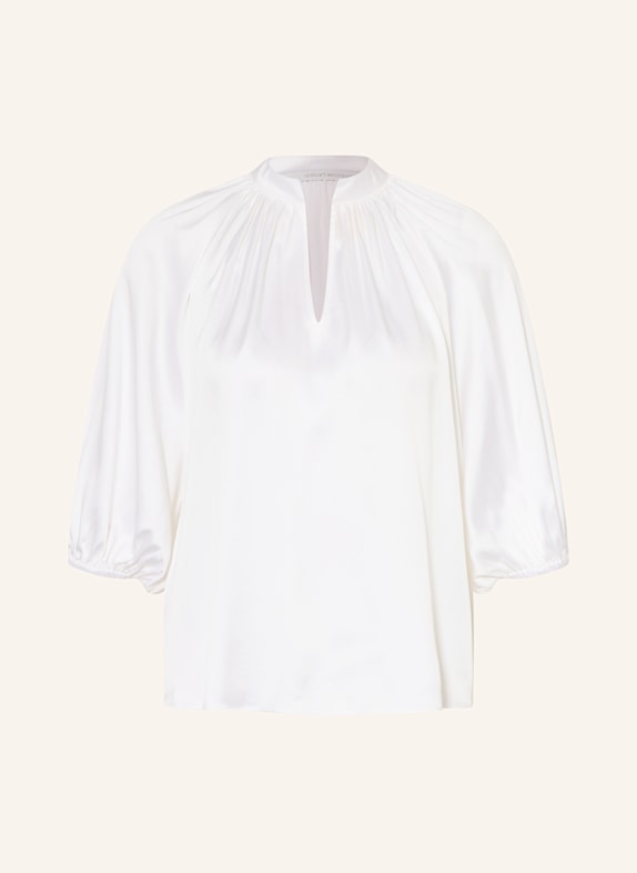 HERZEN'S ANGELEGENHEIT Seidenbluse mit 3/4-Arm WEISS