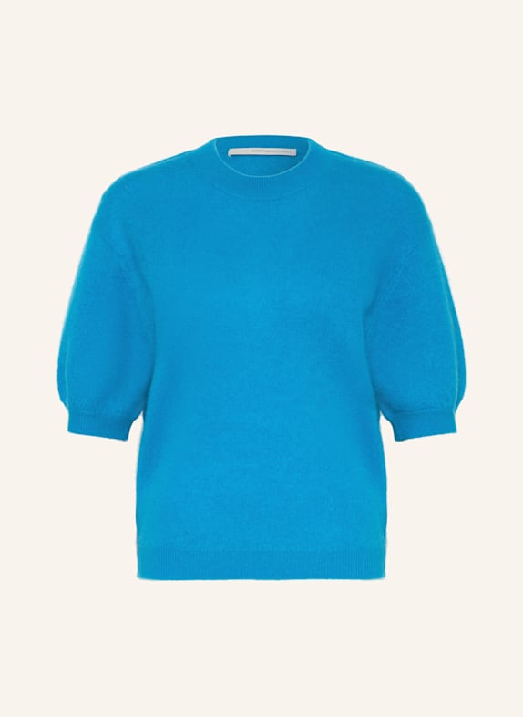 HERZEN'S ANGELEGENHEIT Knit shirt in cashmere BLUE