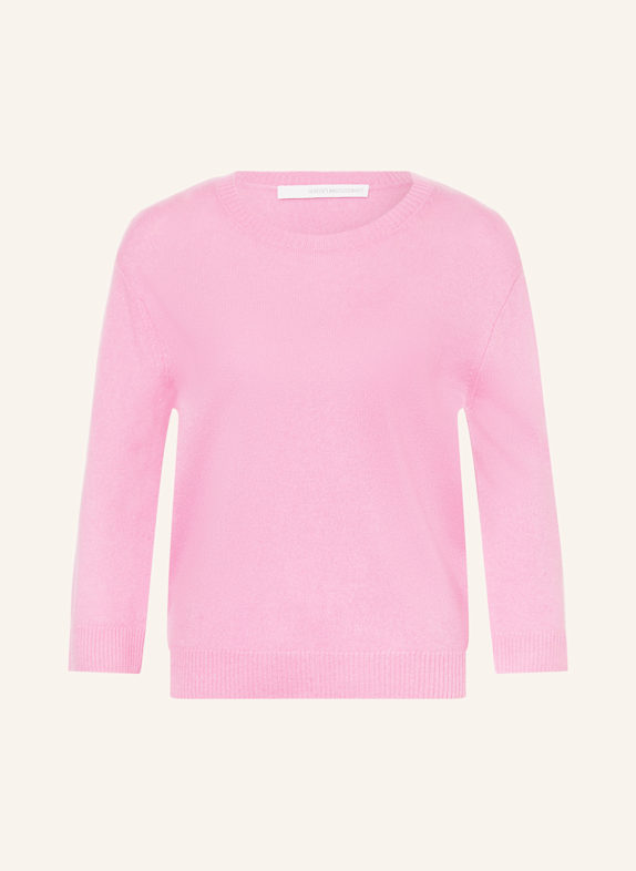 HERZEN'S ANGELEGENHEIT Cashmere-Pullover mit 3/4-Arm ROSA