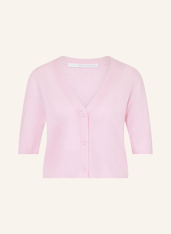 HERZEN'S ANGELEGENHEIT Strickjacke aus Cashmere HELLROSA