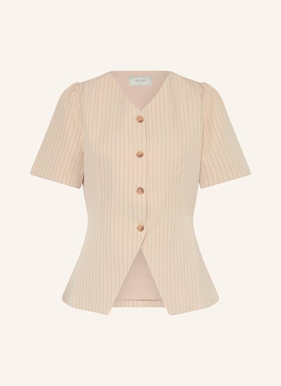 NEO NOIR Bluse JULES BEIGE/ SCHWARZ