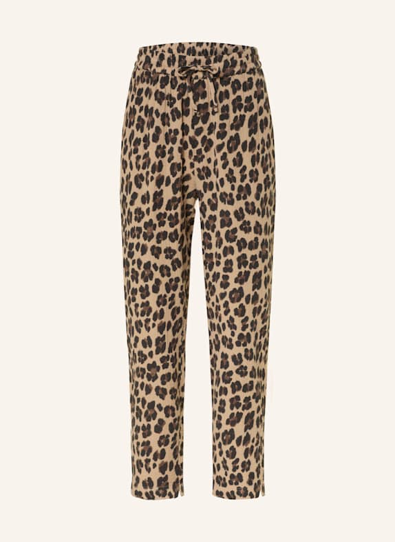 Juvia YOLA muslin trousers LIGHT BROWN/ DARK BROWN/ BROWN