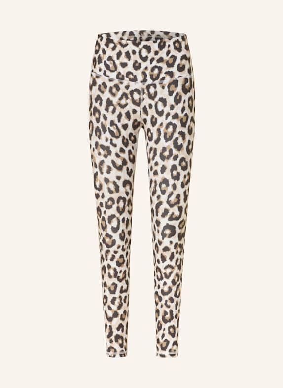 Juvia Leggings PAMELA ACTIVE ECRU/ BROWN/ BLACK