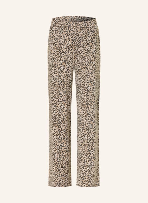 Juvia ANNETT jersey trousers NUDE/ BLACK/ LIGHT BROWN