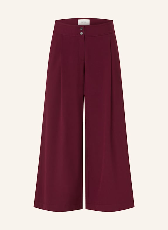 MORE Marlenehose DUNKELROT