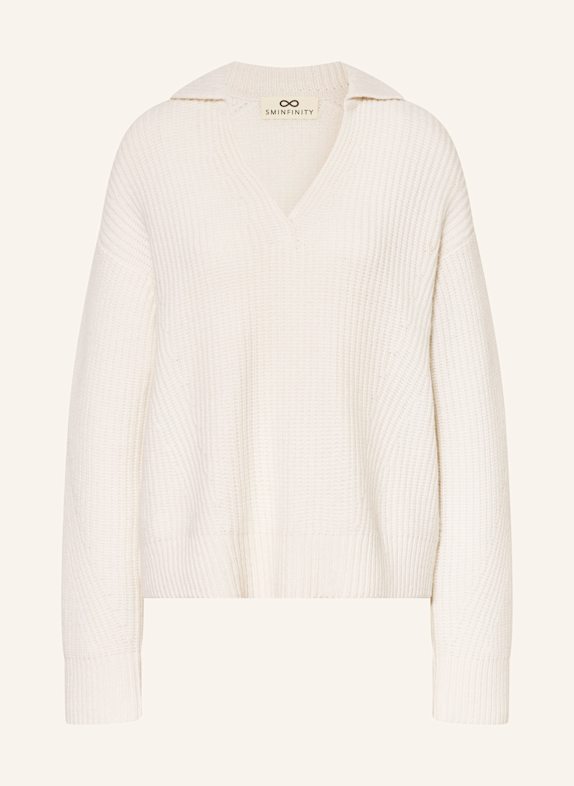 SMINFINITY Cashmere sweater WHITE