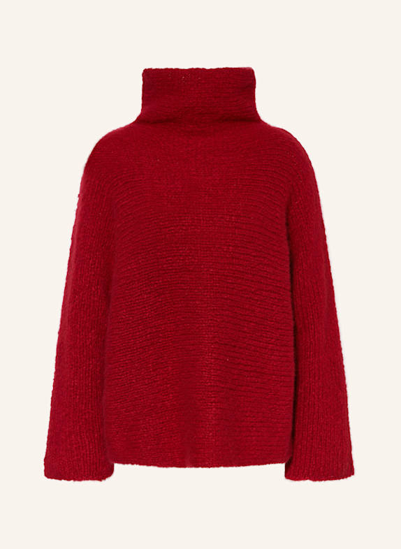 SMINFINITY Turtleneck sweater in cashmere DARK RED