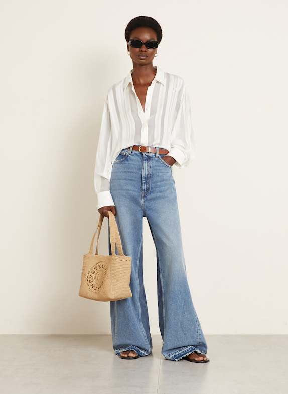 STELLA McCARTNEY shopper BEIGE