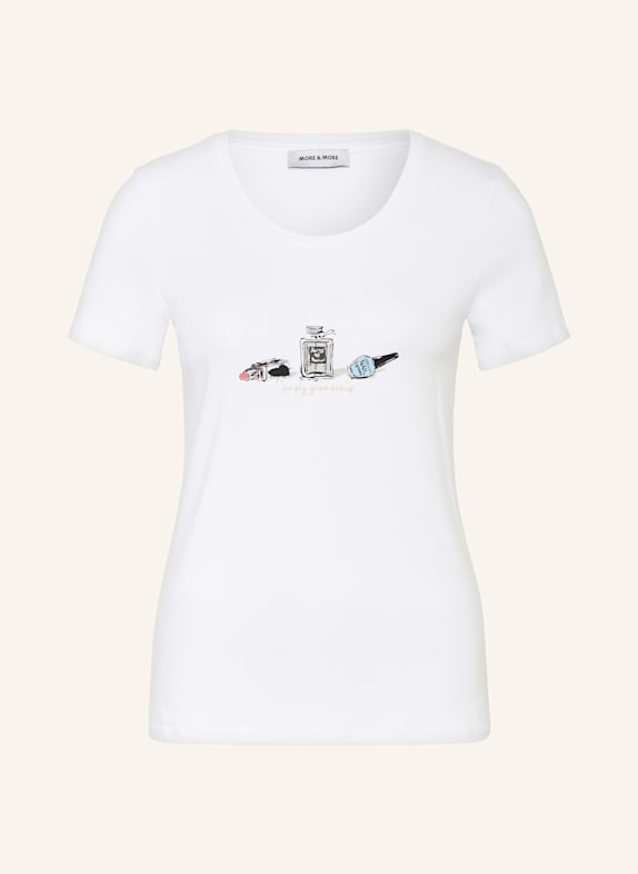 MORE & MORE T-Shirt WEISS