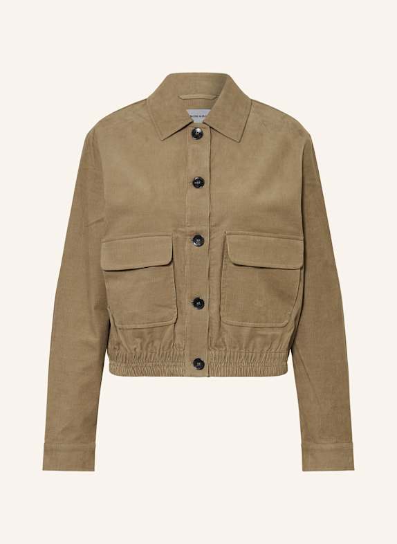 MORE & MORE Corduroy bomber jacket KHAKI