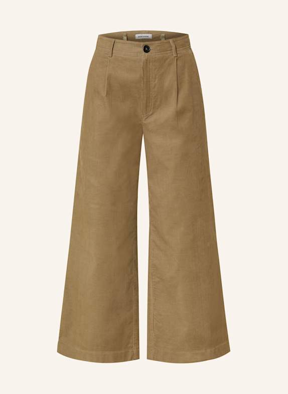 MORE & MORE Cord-Culotte KHAKI