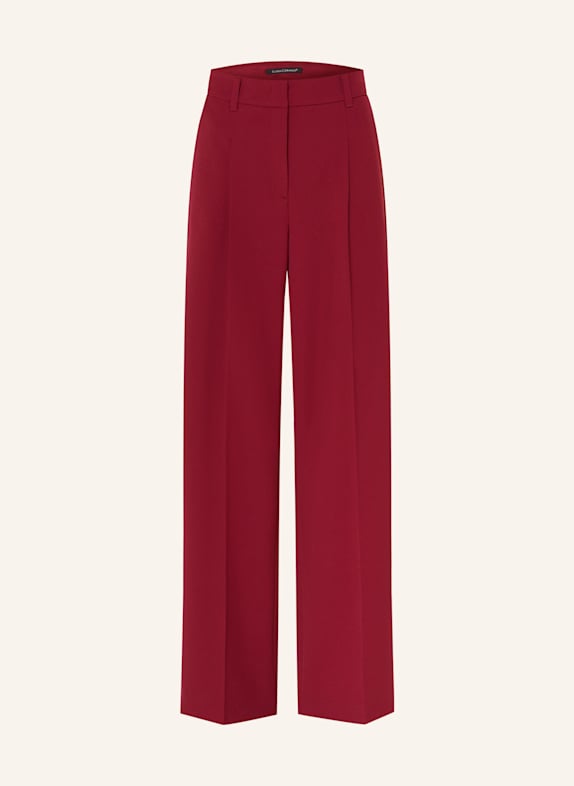 LUISA CERANO Marlenehose DUNKELROT