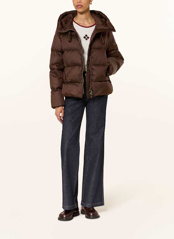 LUISA CERANO Daunenjacke DUNKELBRAUN