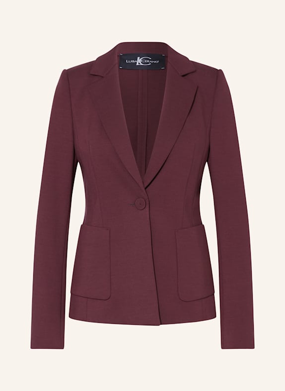 LUISA CERANO Jerseyblazer DUNKELROT